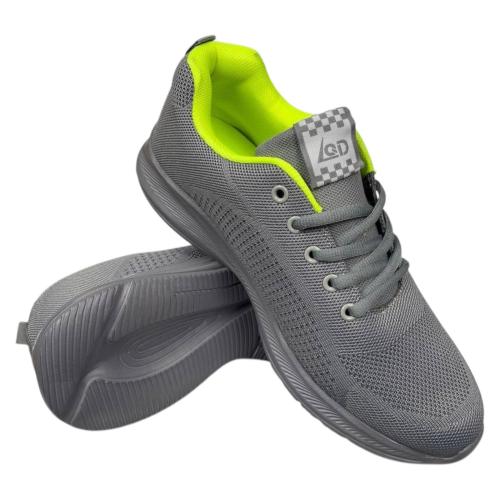 Кроссовки мужские текстильные LQD M13-5 серые