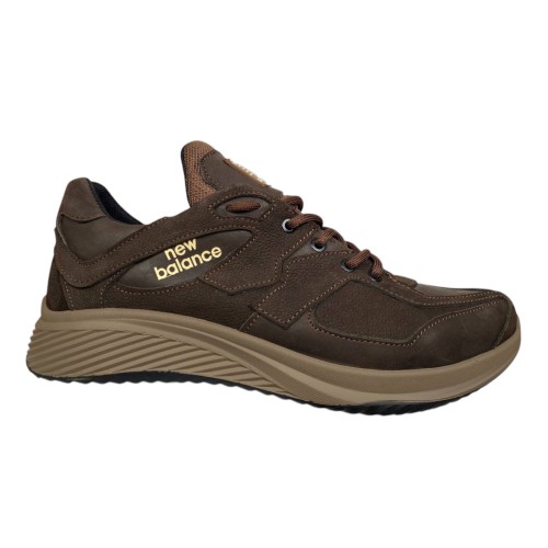 Кросівки чоловічі шкіряні ICEFIELD NB 08 08 коричневі 