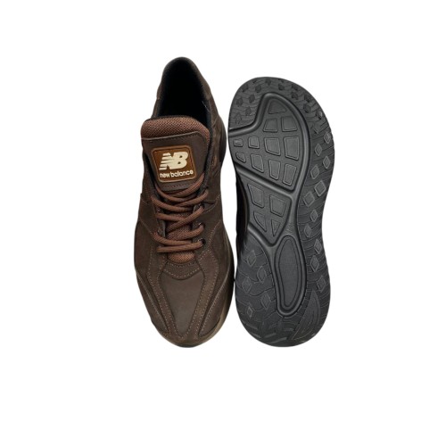 Кросівки чоловічі шкіряні ICEFIELD NB 08 08 коричневі 