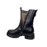 Черевики жіночі шкіряні BLESSO 25 15 чорні хутро