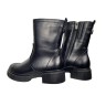 Черевики жіночі шкіряні BLESSO 25 15 чорні хутро