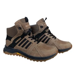 Черевики чоловічі шкіряні DENAR A73 04 бежеві термо гортекс