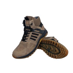 Черевики чоловічі шкіряні DENAR A73 04 бежеві термо гортекс