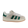 Кеди жіночі замшеві adidas campus B858-21 беж-зелені