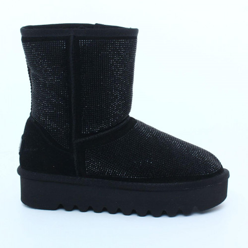 Угги Женские замшевые G-STYLE 9928-1 черный