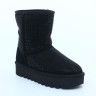 Угги Женские замшевые G-STYLE 9928-1 черный