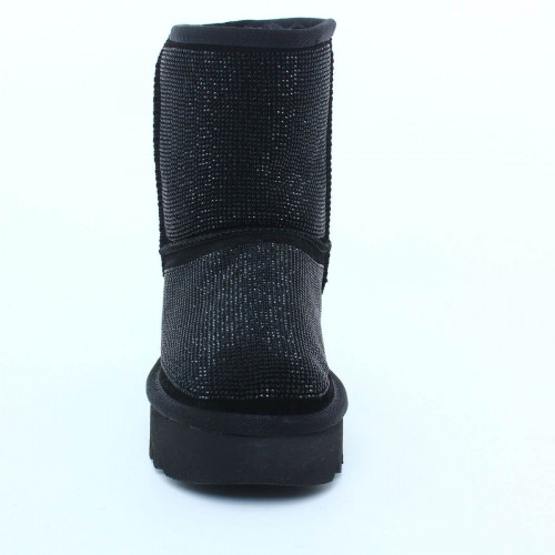 Угги Женские замшевые G-STYLE 9928-1 черный