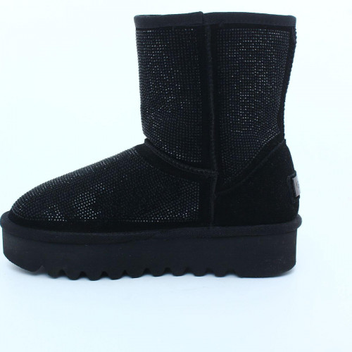 Угги Женские замшевые G-STYLE 9928-1 черный