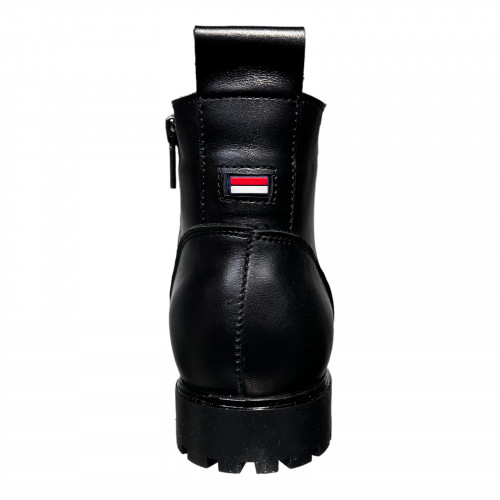 Ботинки Женские кожаные YTA 909 кожа черный