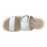 Шльопанці Жіночі шкіряні LEONI 082 05 біла шкіра