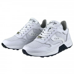 Кроссовки Женские кожаные CAMELLIA 205/1/35 05 белый