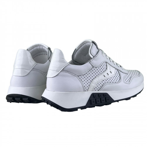 Кроссовки Женские кожаные CAMELLIA 205/1/35 05 белый