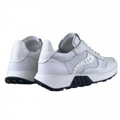 Кроссовки Женские кожаные CAMELLIA 205/1/35 05 белый