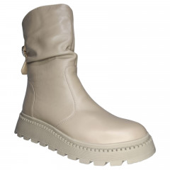 Чоботи жіночі шкіряні CAMELLIA M22 візон хутро