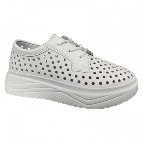 Кроссовки женские ALLSY 199368 белые