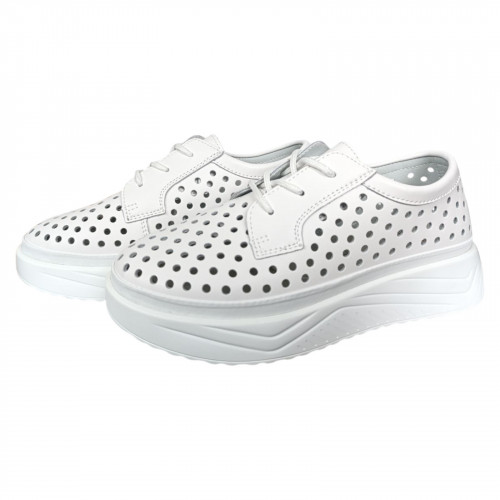 Кроссовки женские ALLSY 199368 белые