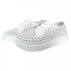 Кроссовки женские ALLSY 199368 белые