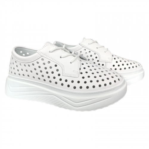 Кроссовки женские ALLSY 199368 белые