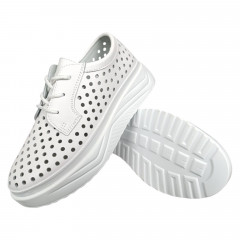 Кроссовки женские ALLSY 199368 белые