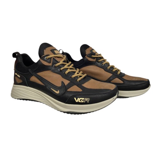 Кросівки чоловічі шкіряні ICEFIELD N 27 14 лате +чорний