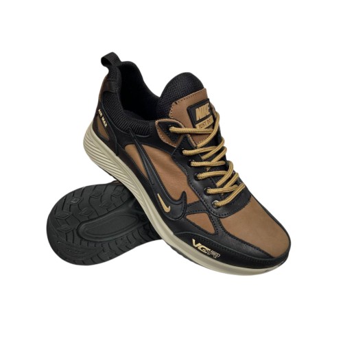 Кросівки чоловічі шкіряні ICEFIELD N 27 14 лате +чорний