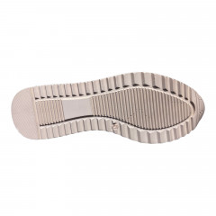 Кроссовки Женские кожаные MADAM 2243 кожаная пудра