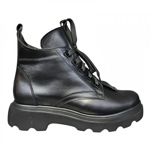Ботинки Женские кожаные ROMAX 3201 (319) черный