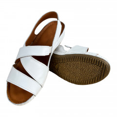 Босоножки Женские кожаные Paloma 7073 белый