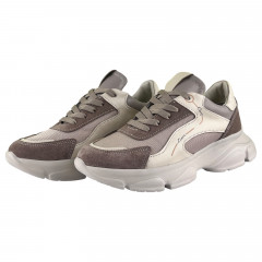 Кроссовки Женские кожаные VLADEKS 1261-3 бежевый