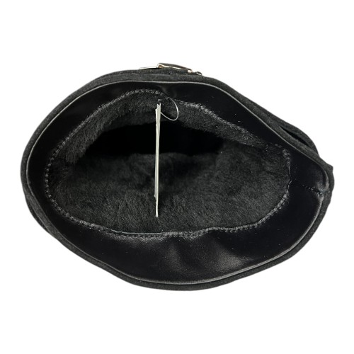 Замшевые сапоги женские DIANA D-157/940 черный мех 