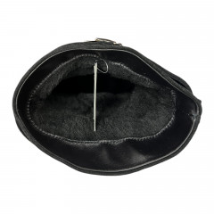 Чоботи жіночі замшеві DIANA D-157/940 чорний хутро 