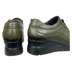 Туфли женские кожаные VIOLETA 2029 45 хаки 