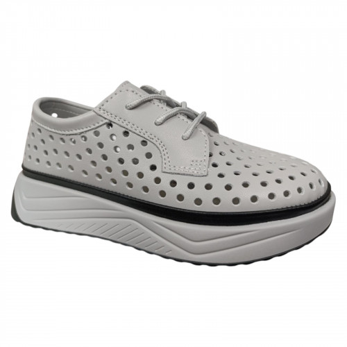 Кроссовки женские ALLSY 199167 бежевые