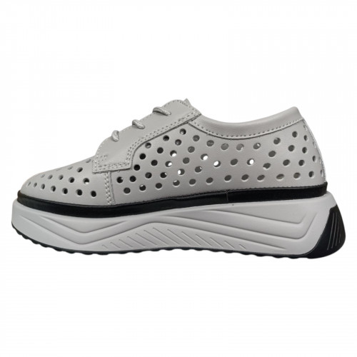 Кроссовки женские ALLSY 199167 бежевые