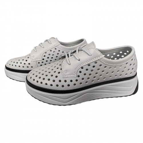 Кроссовки женские ALLSY 199167 бежевые