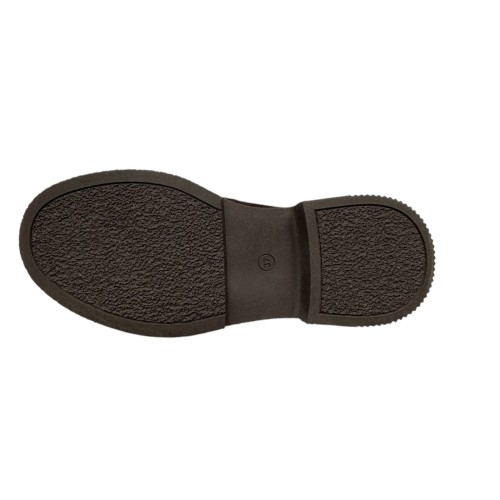 Черевики жіночі замшеві ANDALINI 2606 25 шоколад хутро