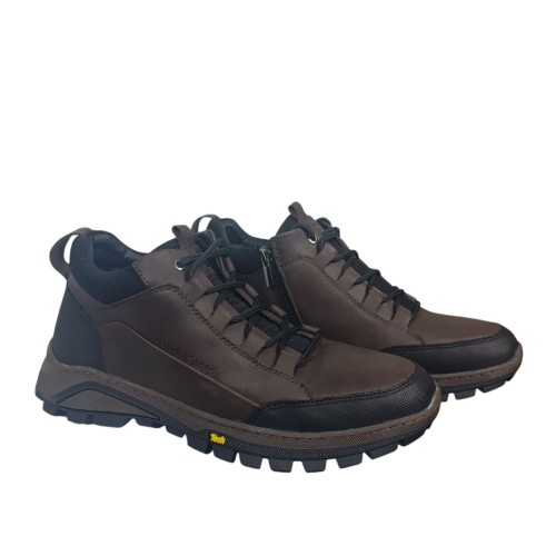 Черевики чоловічі шкіряні HAMMA 360/1 08 коричневі термо