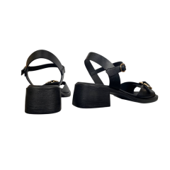 Босоножки женские кожаные FOOT STEP 248 01 черные 