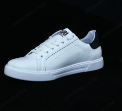 Кеды Мужские кожаные ENERGY 0215 белые карл