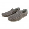 Мокасіні Чоловічі шкіряні GROWTH перфорація нубук горіх