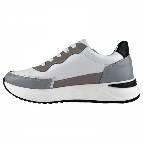 Кроссовки Женские кожаные VLADEKS 1258 белый