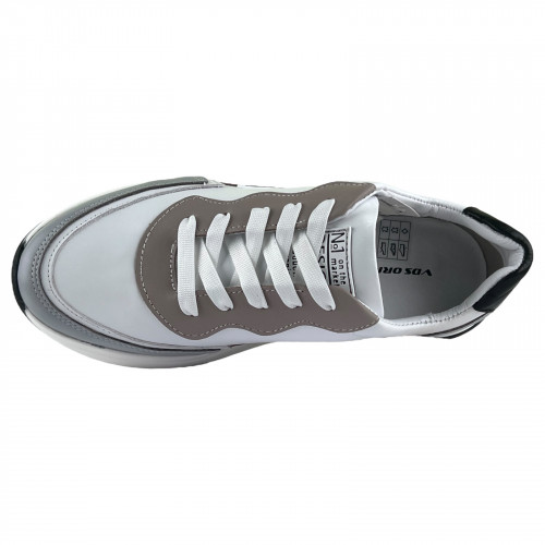 Кроссовки Женские кожаные VLADEKS 1258 белый