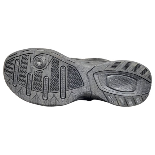 Кроссовки Мужские кожаные NIKE A2640-1 черный мех