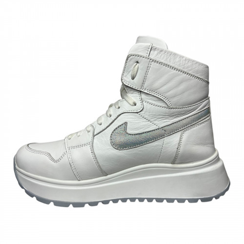 Кросівки жіночі шкіряні DINO RICHI 392 05 білий nike хутро