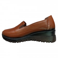 Туфли женские кожаные VIOLETA SUS 1001 08 коричневые