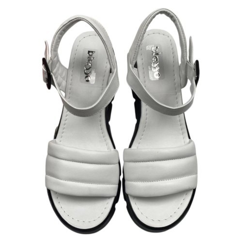 Босоніжки жіночі шкіряні BLESSO C306 05 білі