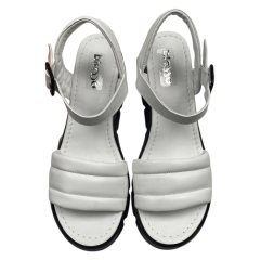 Босоножки женские кожаные BLESSO C306 05 белые