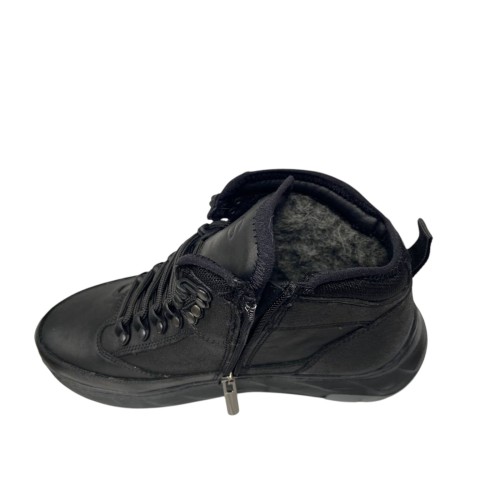 Черевики чоловічі шкіряні HAMMA 363 01 чорні хутро