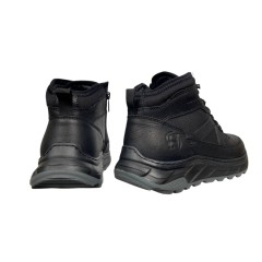 Черевики чоловічі шкіряні HAMMA 363 01 чорні хутро