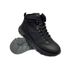 Черевики чоловічі шкіряні HAMMA 363 01 чорні хутро